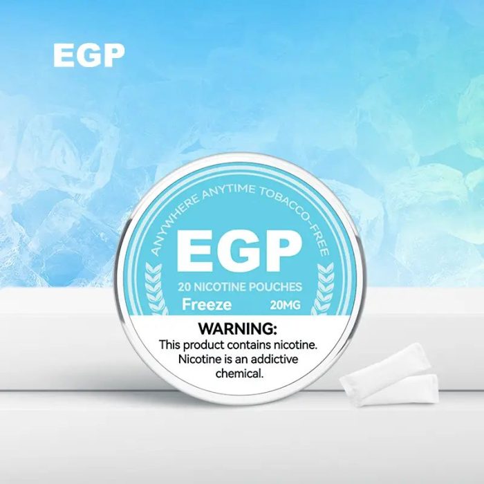 EGP Nicotine Pouches 9mg & 14 mg Nicotine