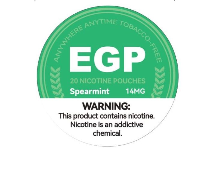 EGP Nicotine Pouches 9mg & 14 mg Nicotine