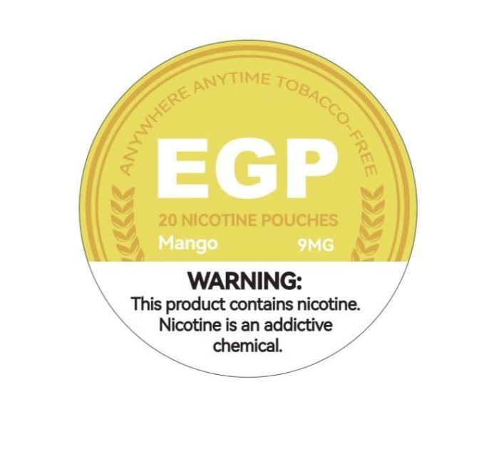 EGP Nicotine Pouches 9mg & 14 mg Nicotine