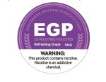 EGP Nicotine Pouches 9mg & 14 mg Nicotine