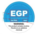 EGP Nicotine Pouches 9mg & 14 mg Nicotine