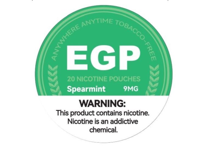 EGP Nicotine Pouches 9mg & 14 mg Nicotine