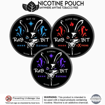 New Rabbit Nicotine Pouches 20mg/26mg