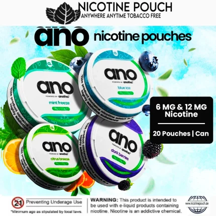 ANO Nicotine Pouches / Snus in Dubai UAE