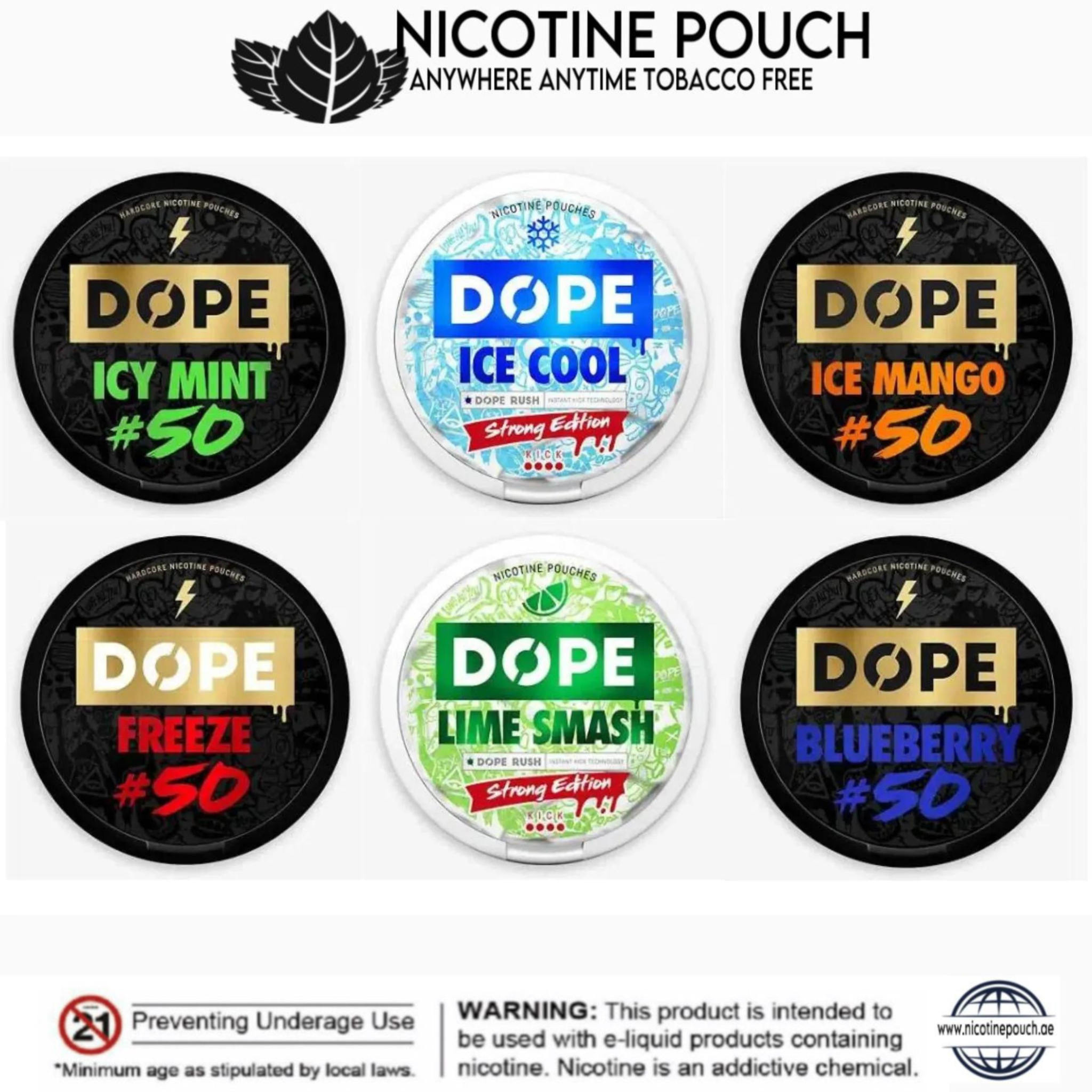 Best Dope Nicotine Pouches in Dubai UAE