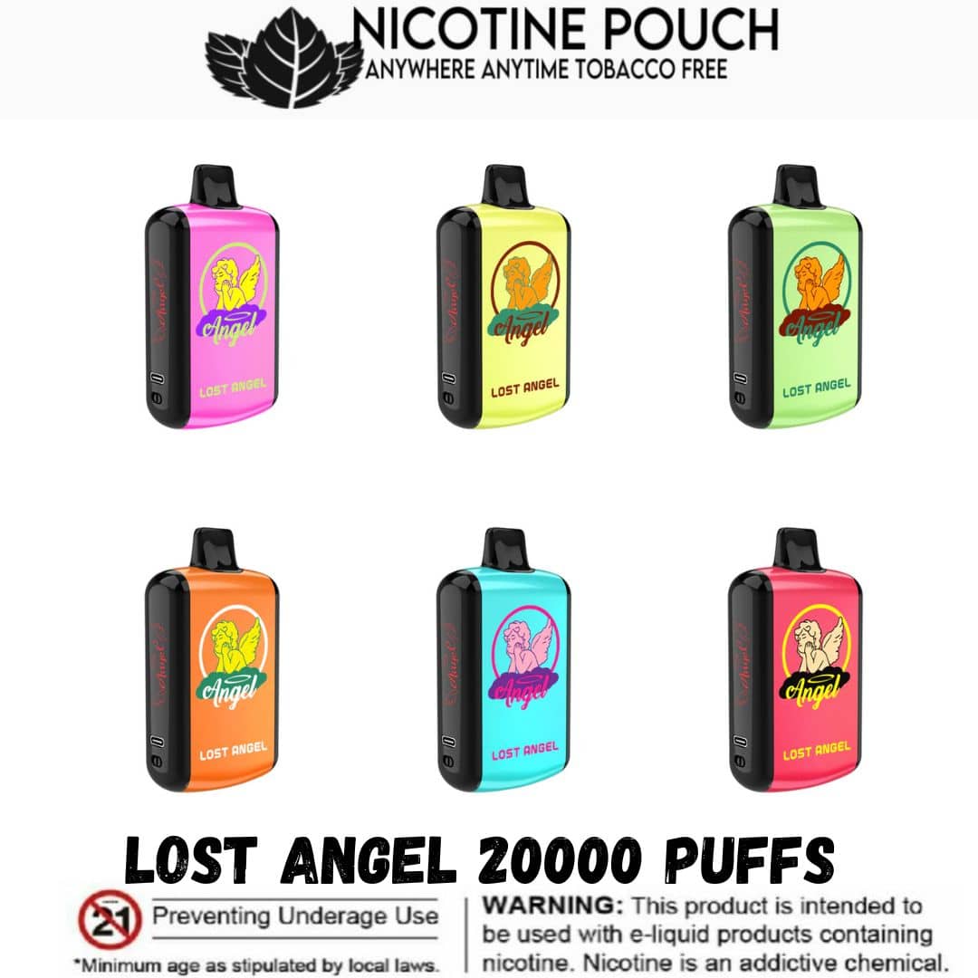 elf bar vape uk Lost Angel Wine LOST ANGEL MATE 50000 PUFFS DISPOSABLE POD 5 Per Pack Vape  Instructions main image 1